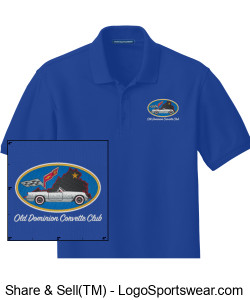 Adult Classic Pique Polo Design Zoom